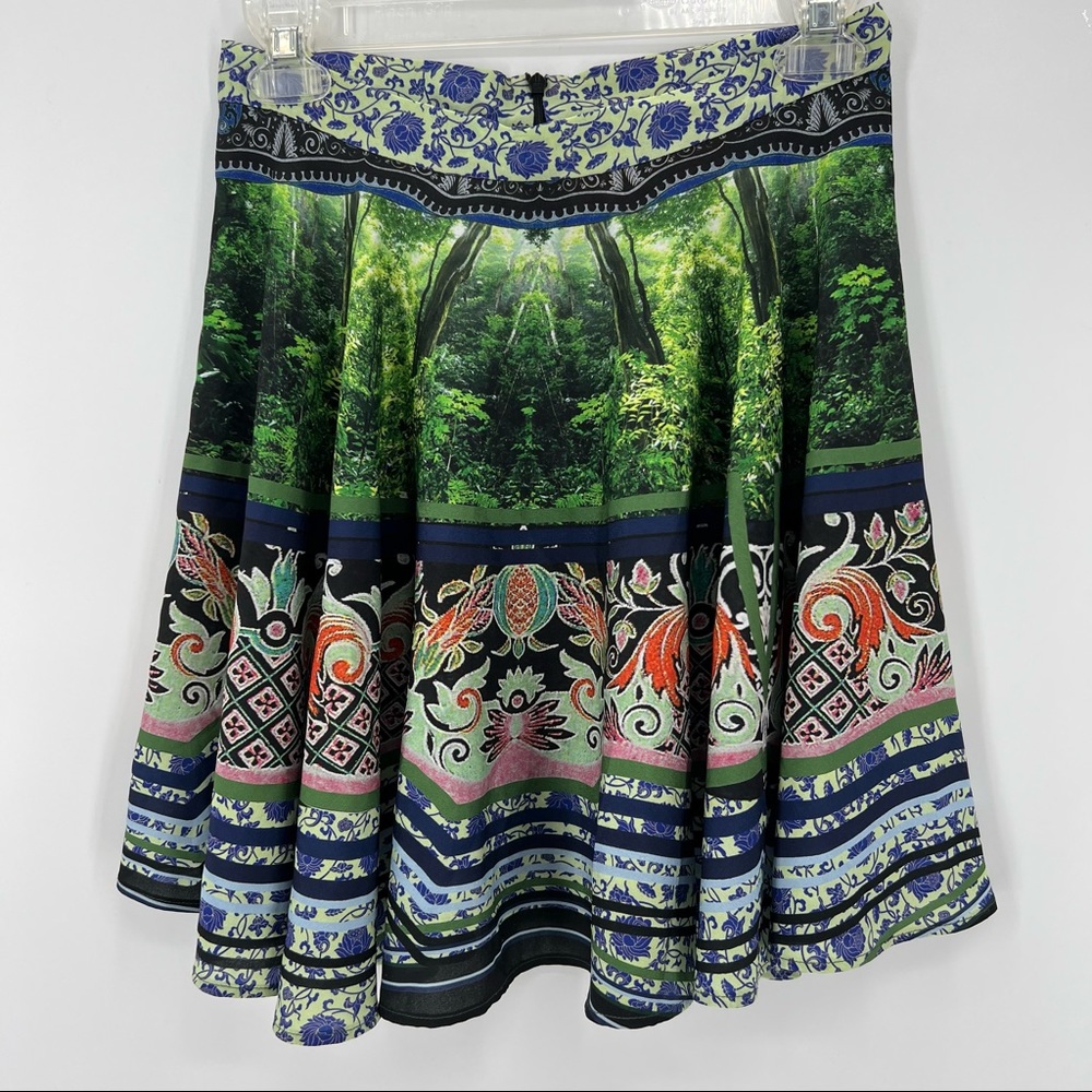 Clover Canyon Scarf Mini Skirt Sz 26